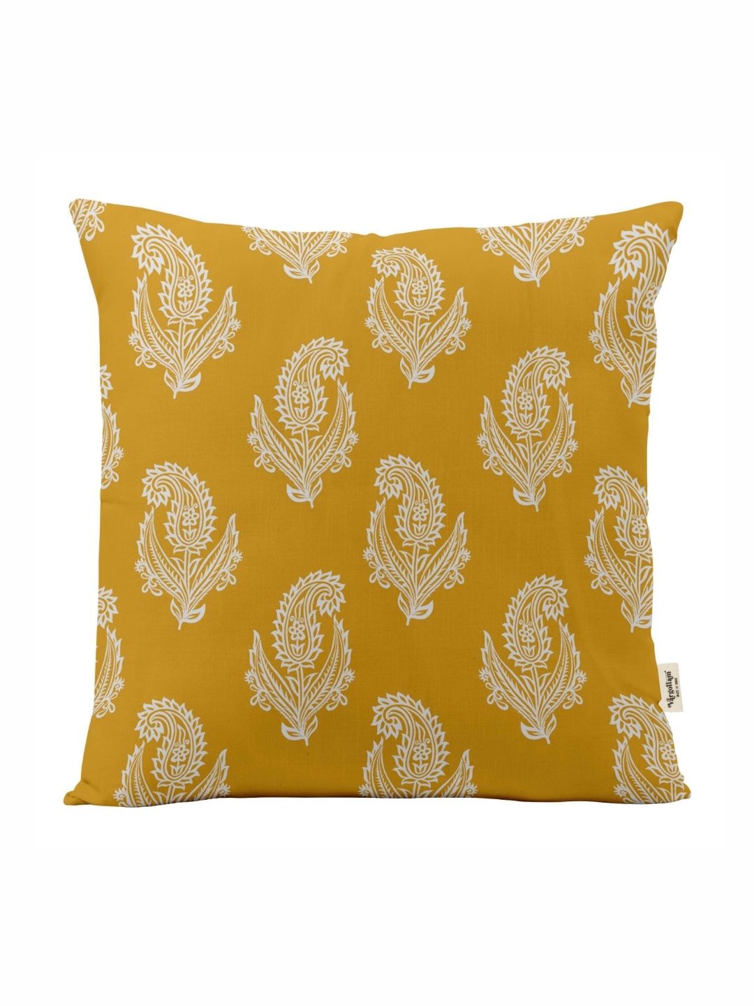 

Vargottam Yellow Set of 5 Ethnic Motifs Square Cushion Covers