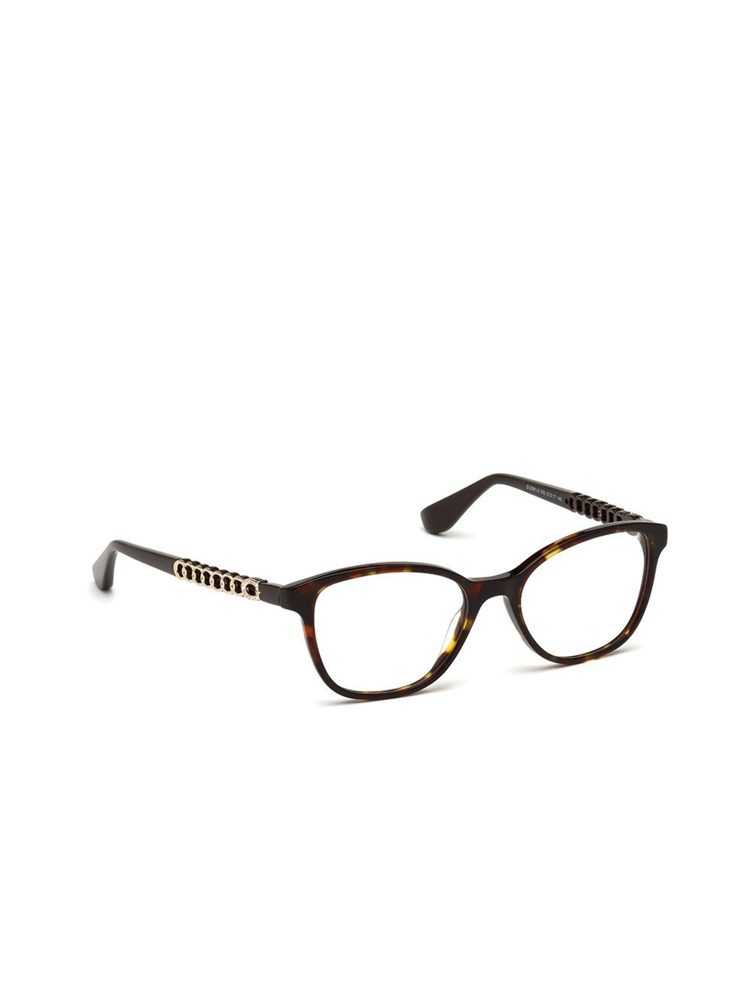 

GUESS Women Full Rim Square Frames, Brown