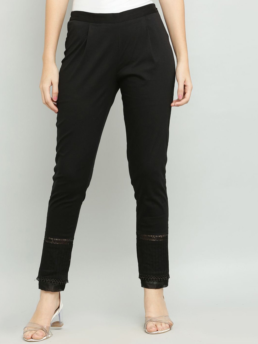 

Sellingsea Women Trousers, Black