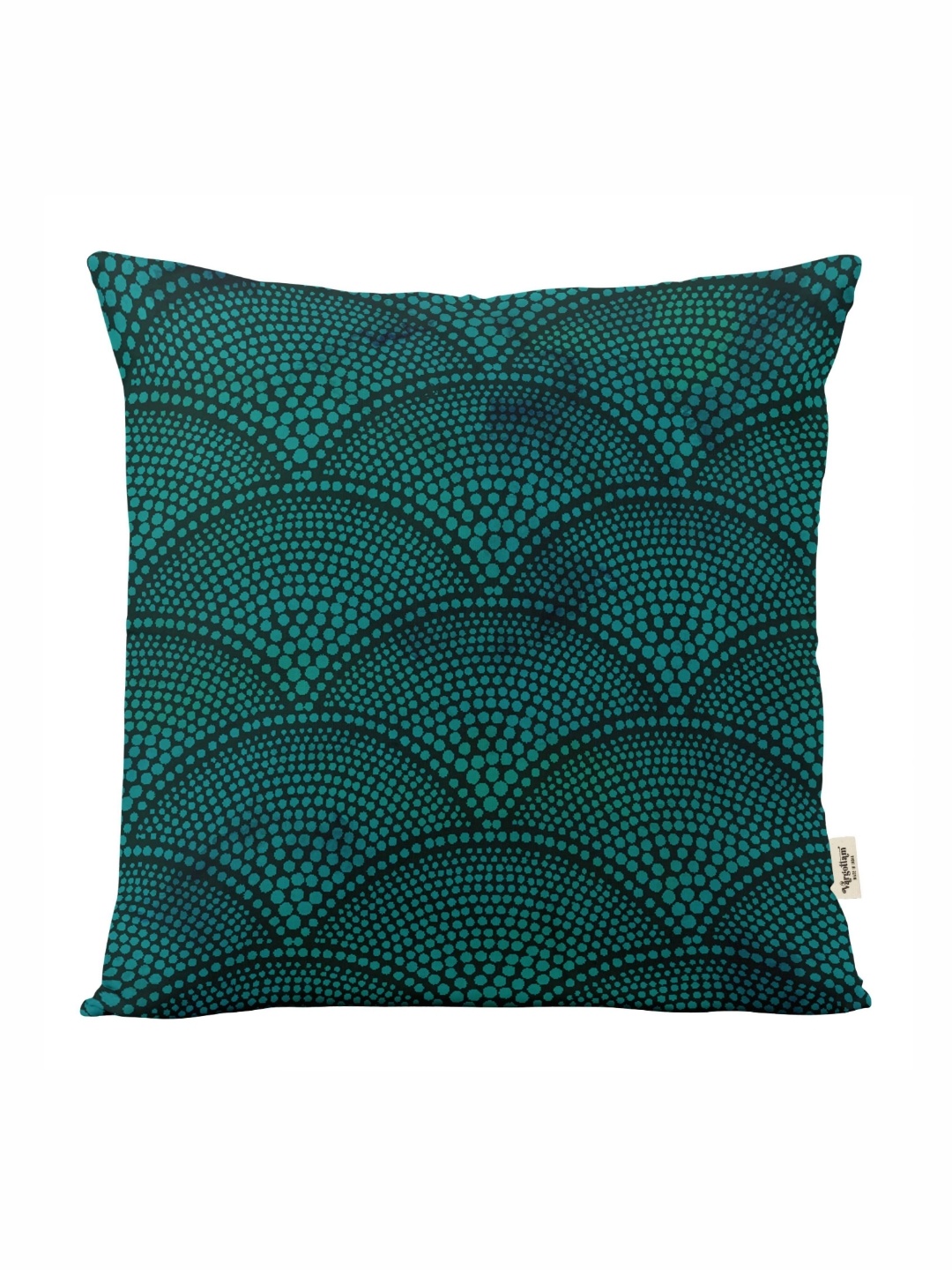 

Vargottam Blue & Black Set of 5 Geometric Square Cushion Covers
