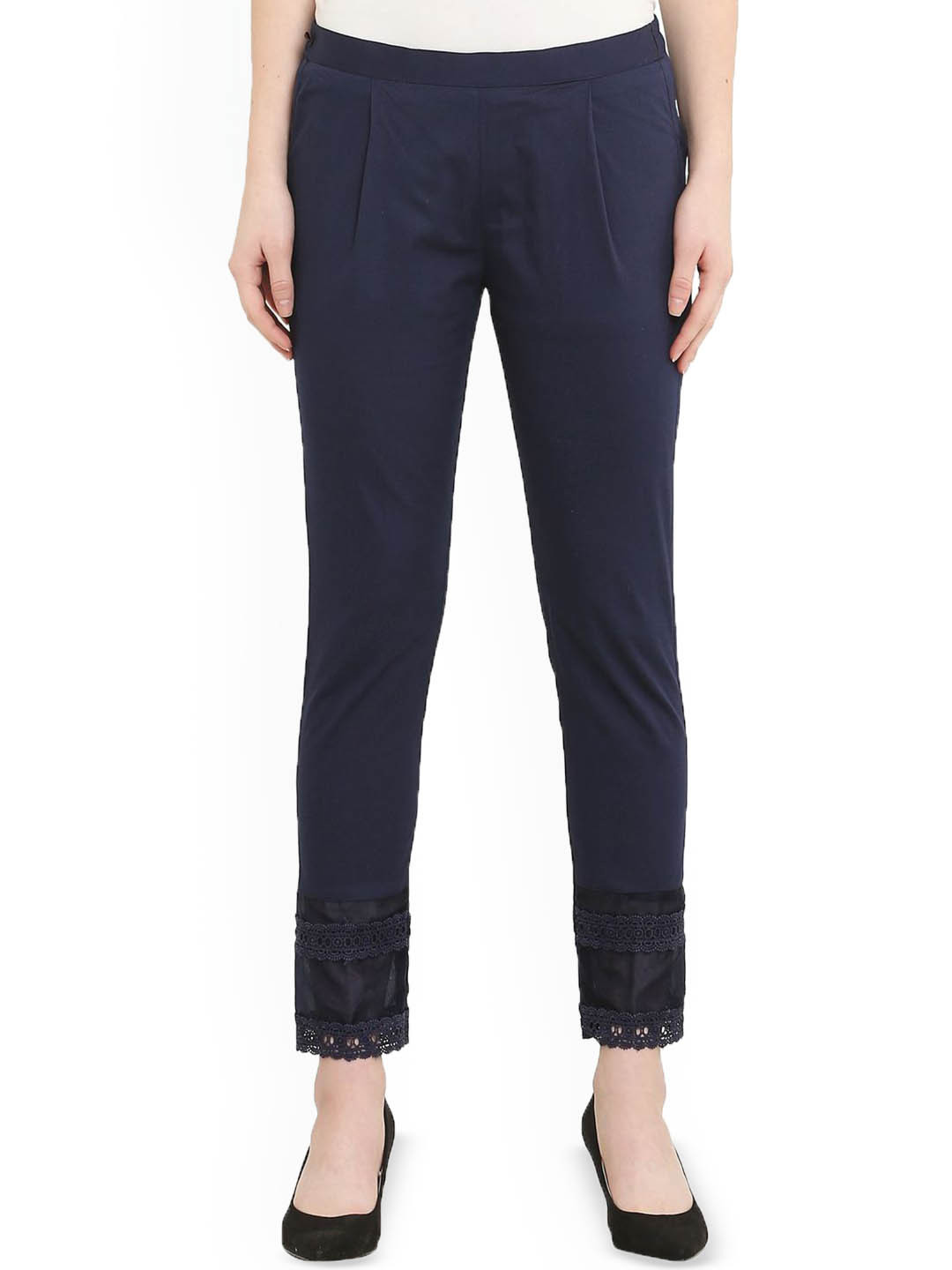 

Sellingsea Women Trousers, Navy blue