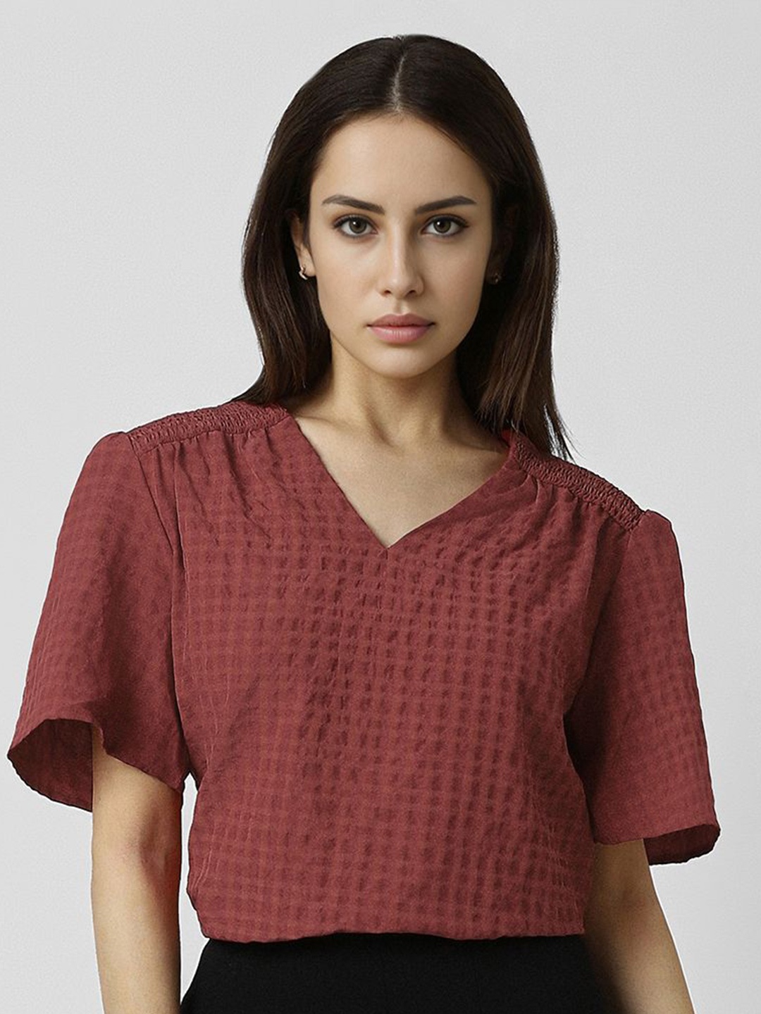 

Van Heusen Woman Top, Maroon