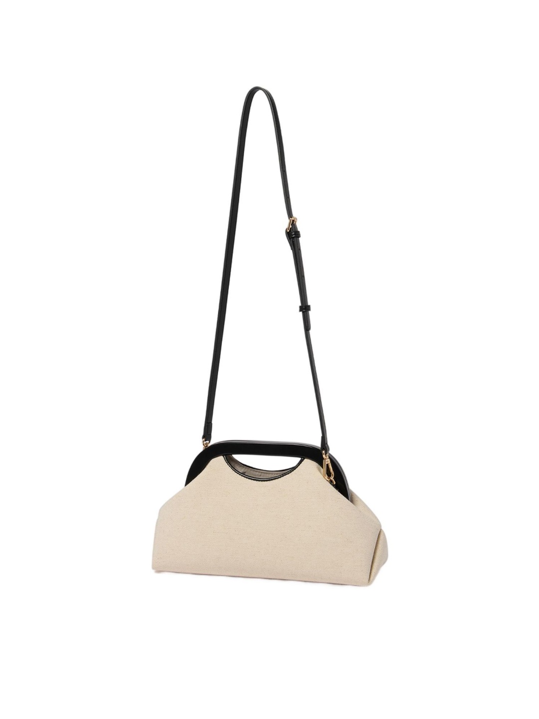 

Forever New Milana Monochrome Purse Clutch, Cream