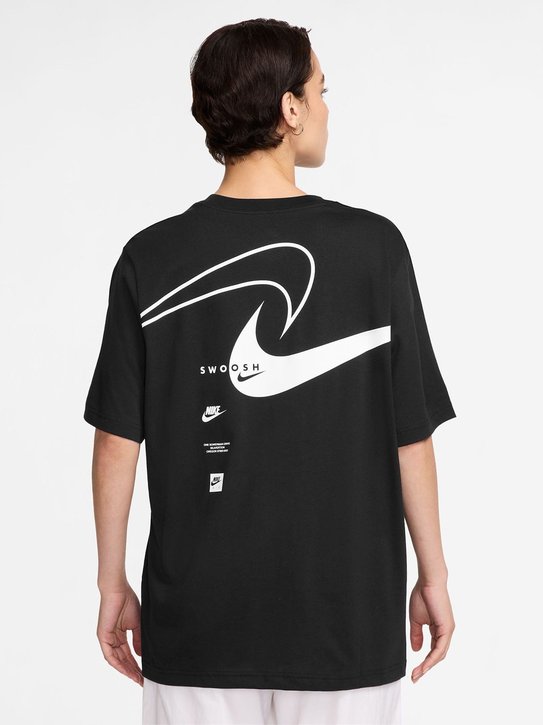 

Nike Sportswear Club Women's Short-Sleeve T-Shirt, Black