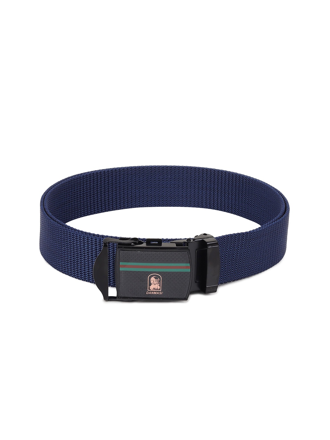 

Metronaut Men Textured Belt, Blue
