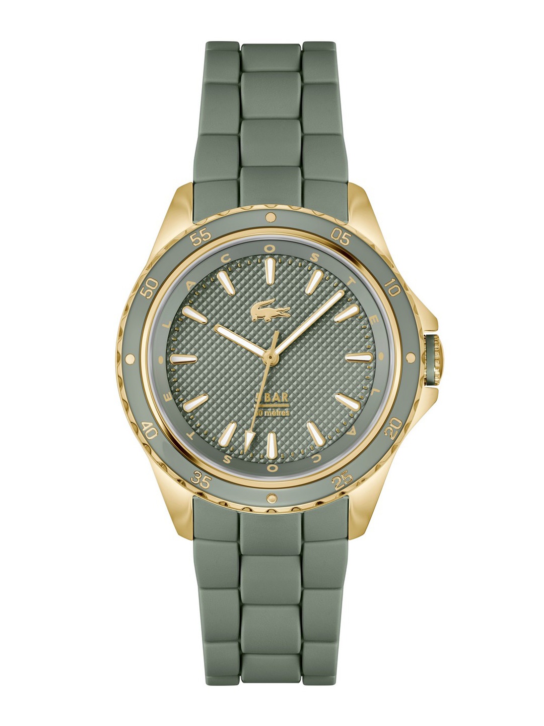 

Lacoste Women Santorini Analogue Watch 2001427, Green