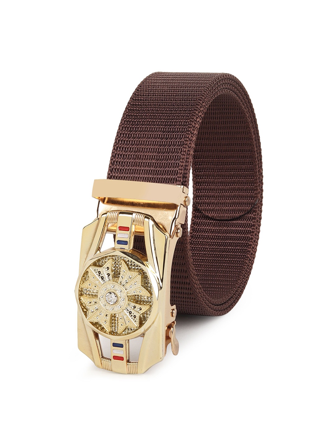 

Metronaut Men Textured Belt, Brown
