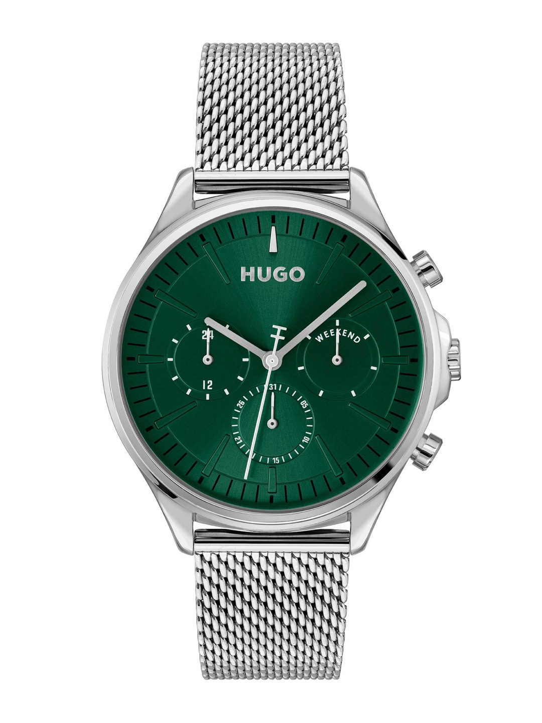 

HUGO Men Smash Multi Analogue Chronograph Watch 1530409, Green