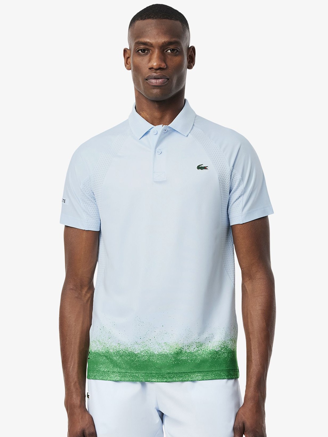 

Lacoste Men Polo Collar Pockets Slim Fit T-shirt, Blue