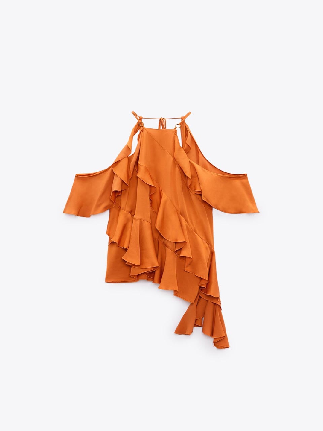 

ZARA Women Casual Shirt, Orange