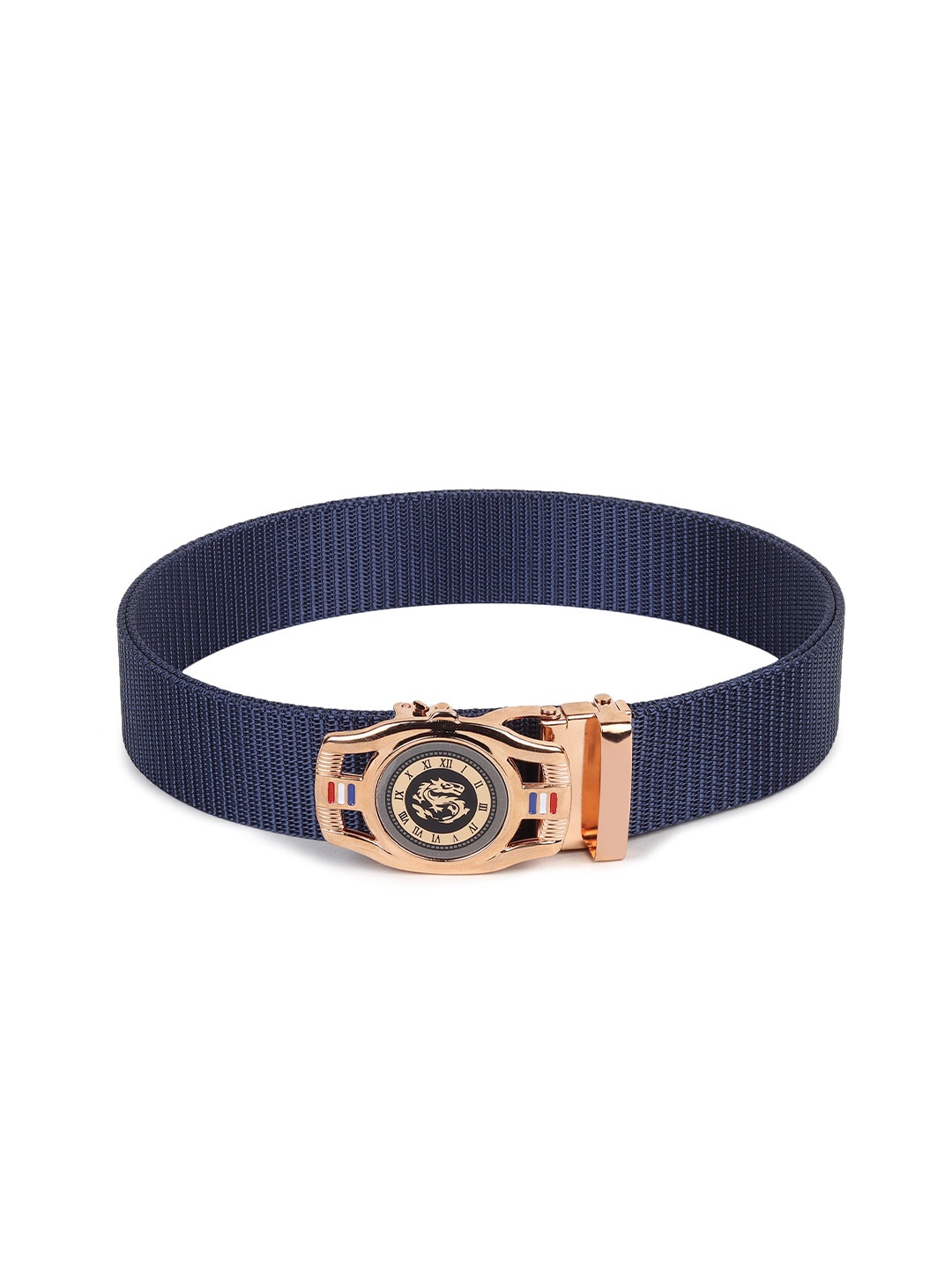 

Metronaut Men Textured Belt, Blue