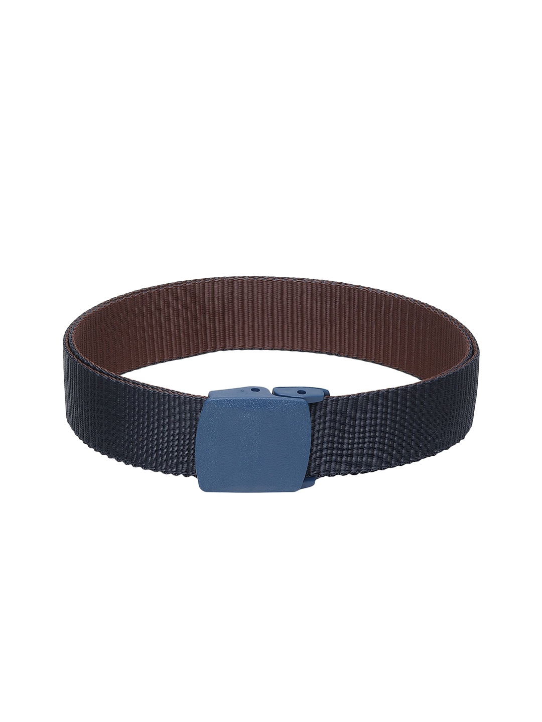 

Metronaut Men Textured Belt, Blue