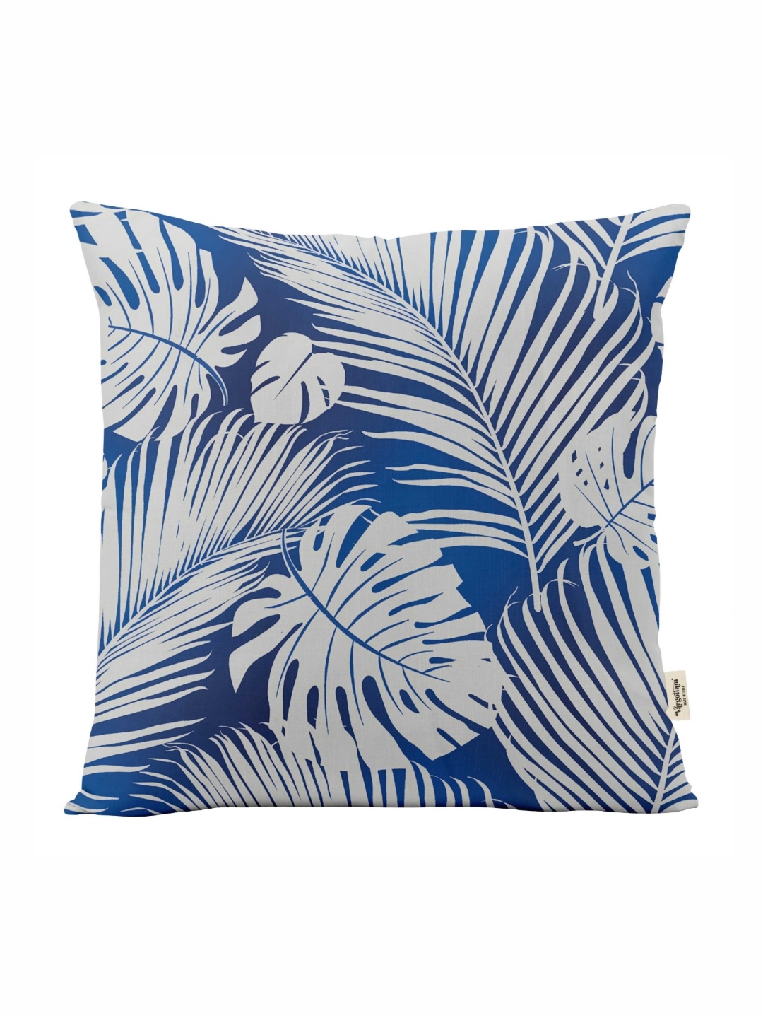 

Vargottam Blue Set of 5 Floral Square Cushion Covers