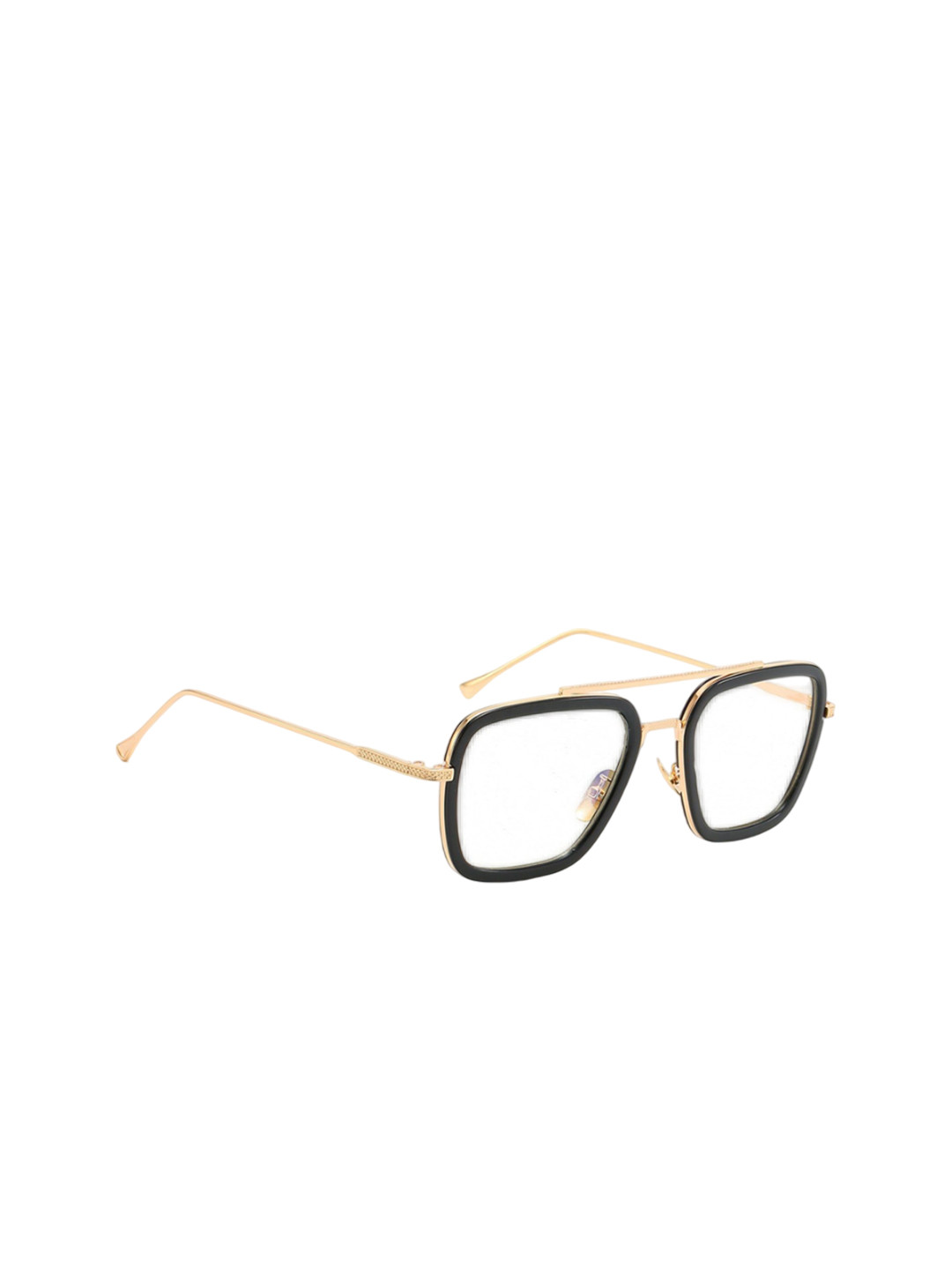 

Dervin Unisex Square Sunglasses with UV Protected Lens, Transparent