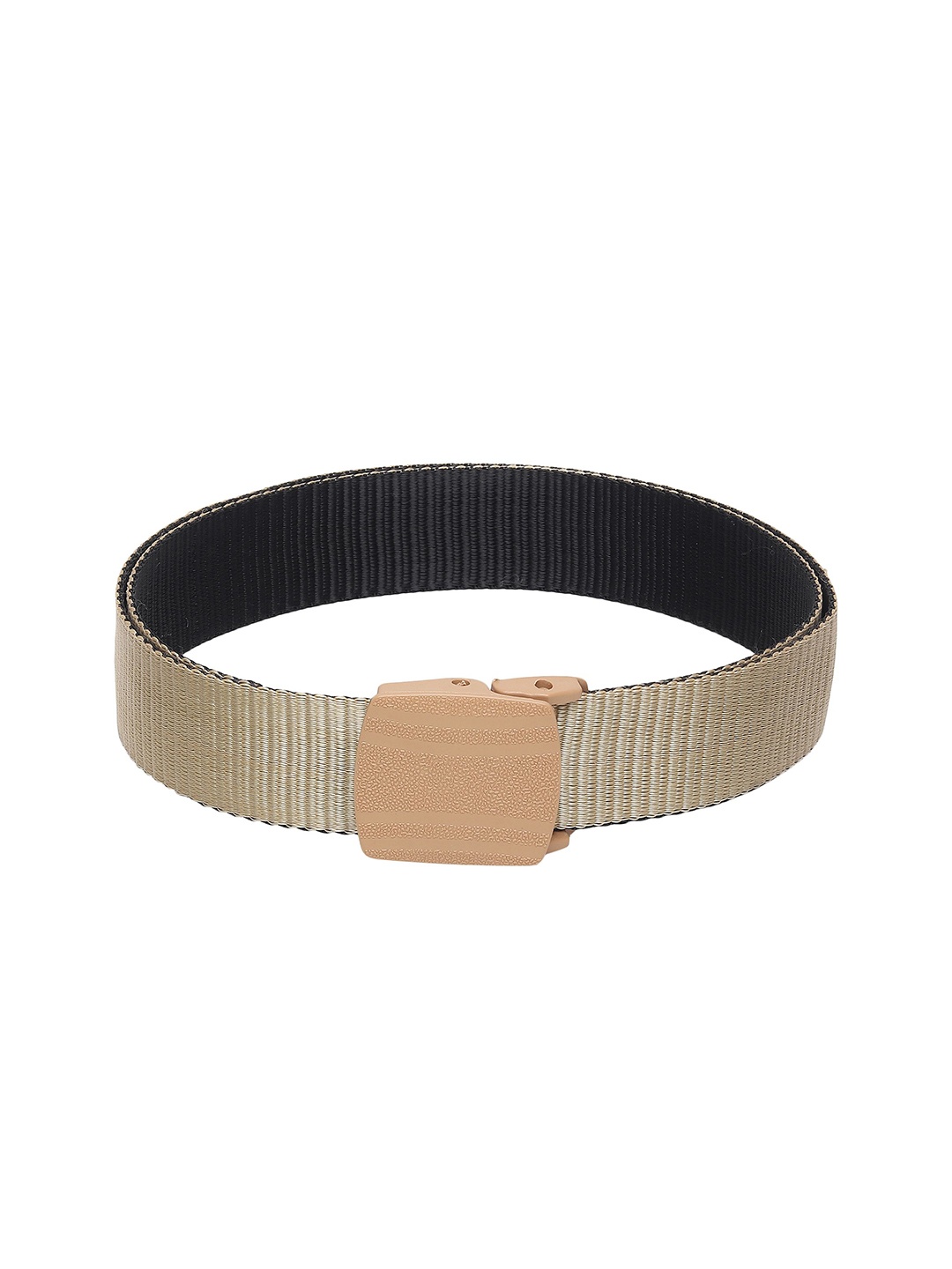 

Metronaut Men Textured Belt, Cream