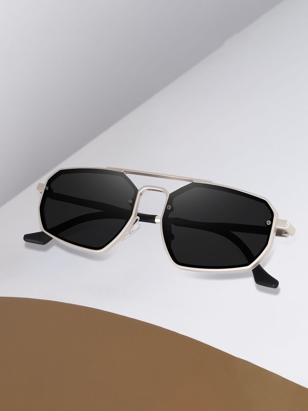 

Dervin Unisex Fashion with UV Protected Lens Sunglasses, Black