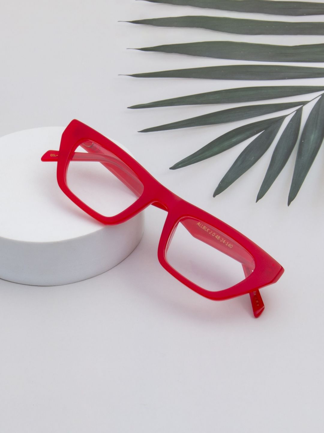 

Ted Smith Women Red Cateye Premium Acetate Frames