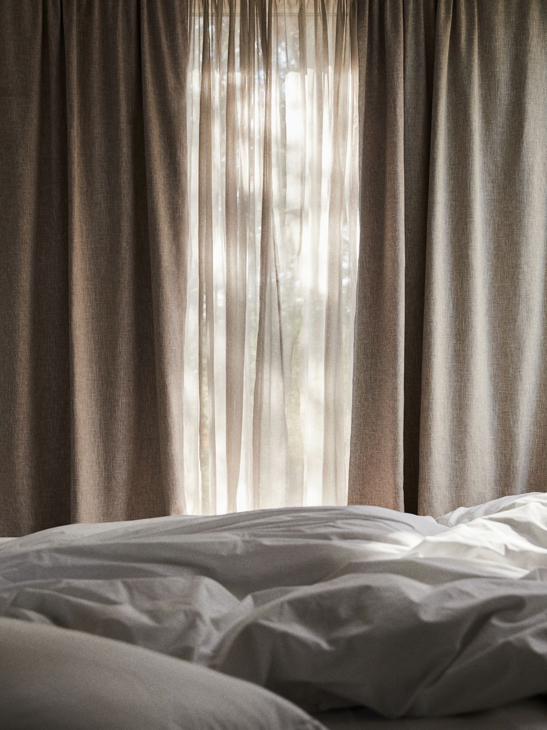 

H&M 1-Pack Wide Blackout Curtain Length, Beige