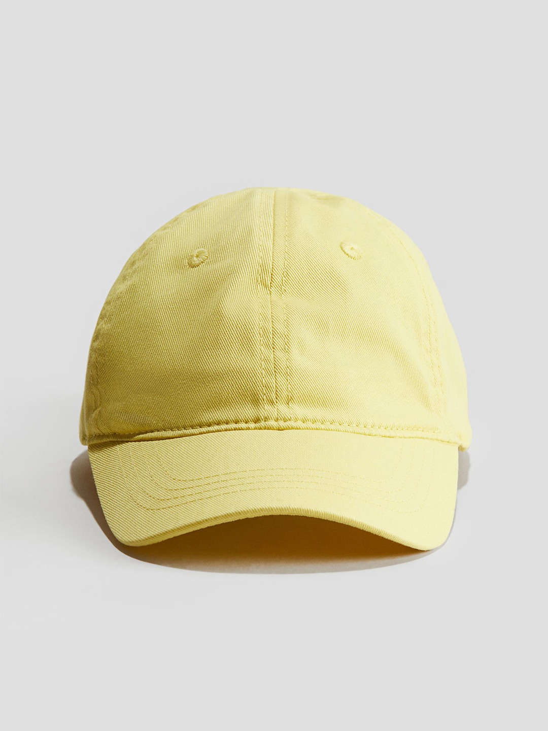 

H&M Cotton Twill Cap, Yellow