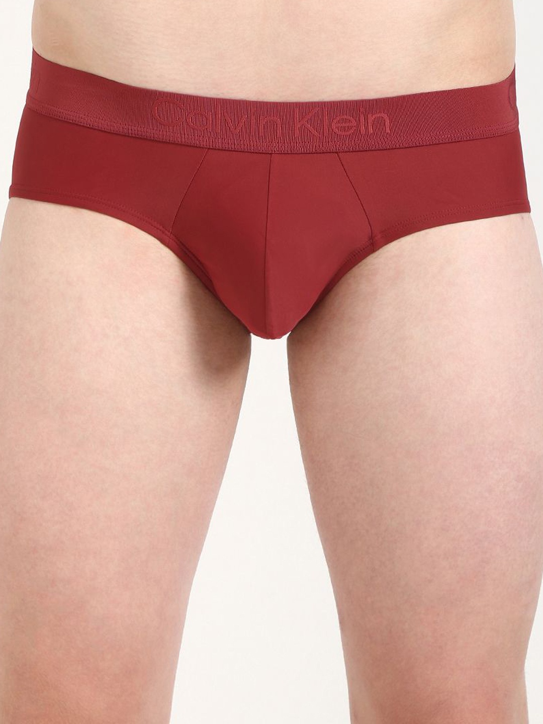 

Calvin Klein Underwear Mid-Rise Basic Briefs NB3633601, Red