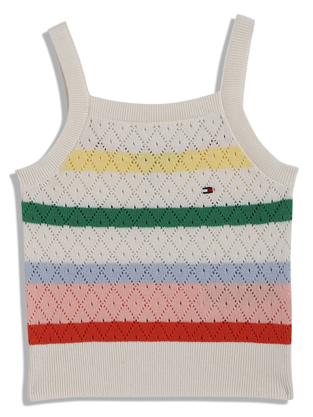 

Tommy Hilfiger Girls Striped Tank Top, Yellow