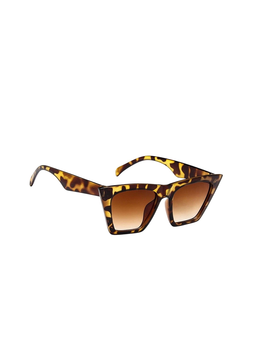 

Dervin Women Square Sunglasses with UV Protected Lens DRVN591, Brown