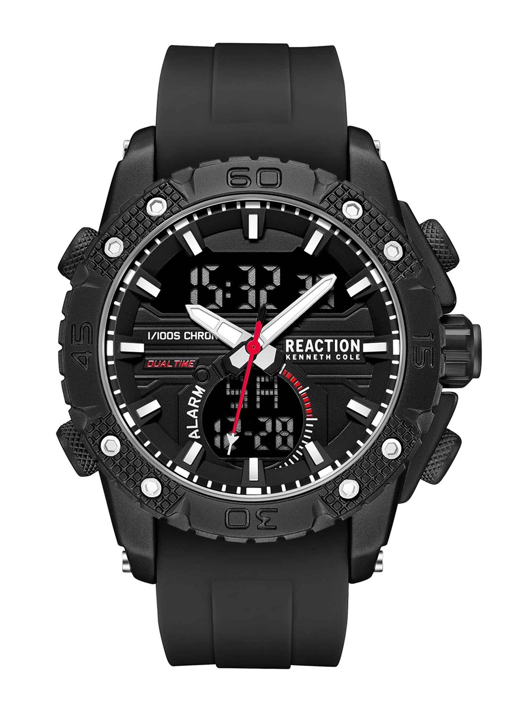 

REACTION KENNETH COLE Men Analogue Watch KRWGP0069705, Black