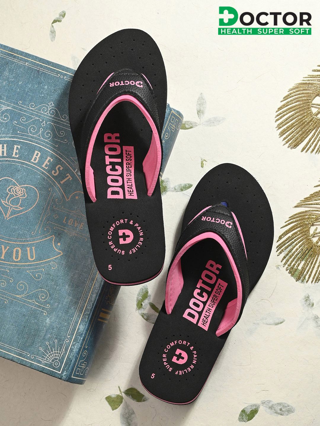 

DOCTOR HEALTH SUPER SOFT Women Slip-On, Pink
