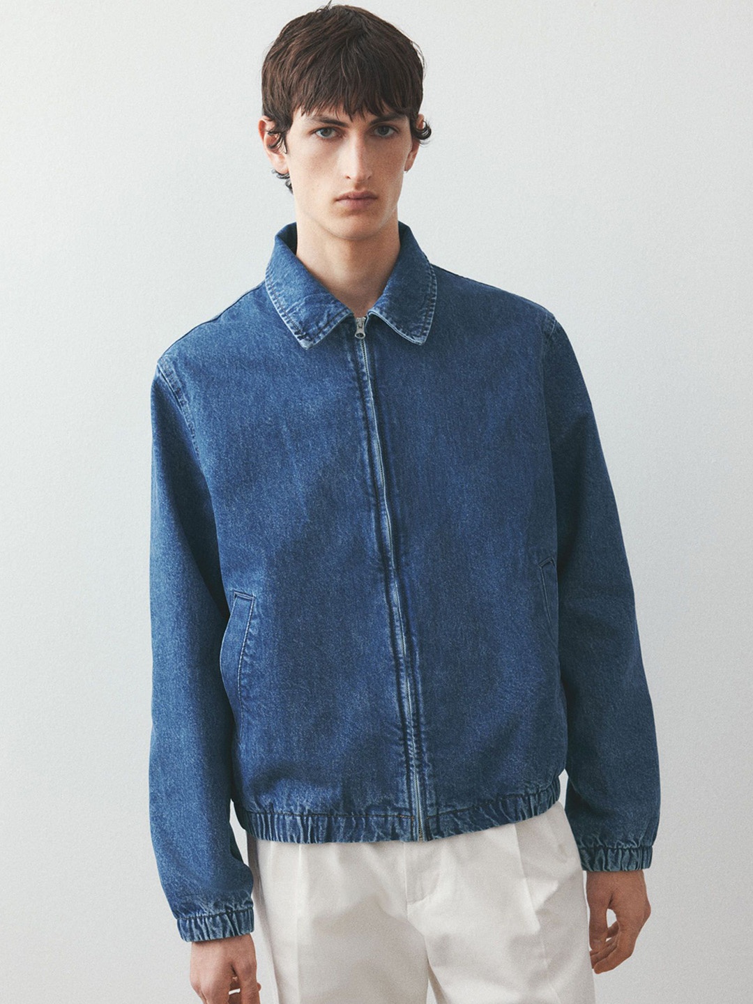 

H&M Regular Fit Denim Jacket, Blue