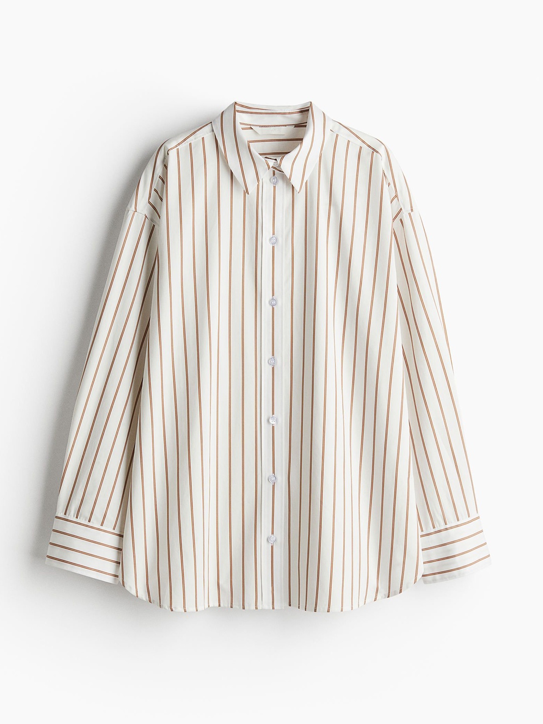 

H&M Poplin Shirt, White