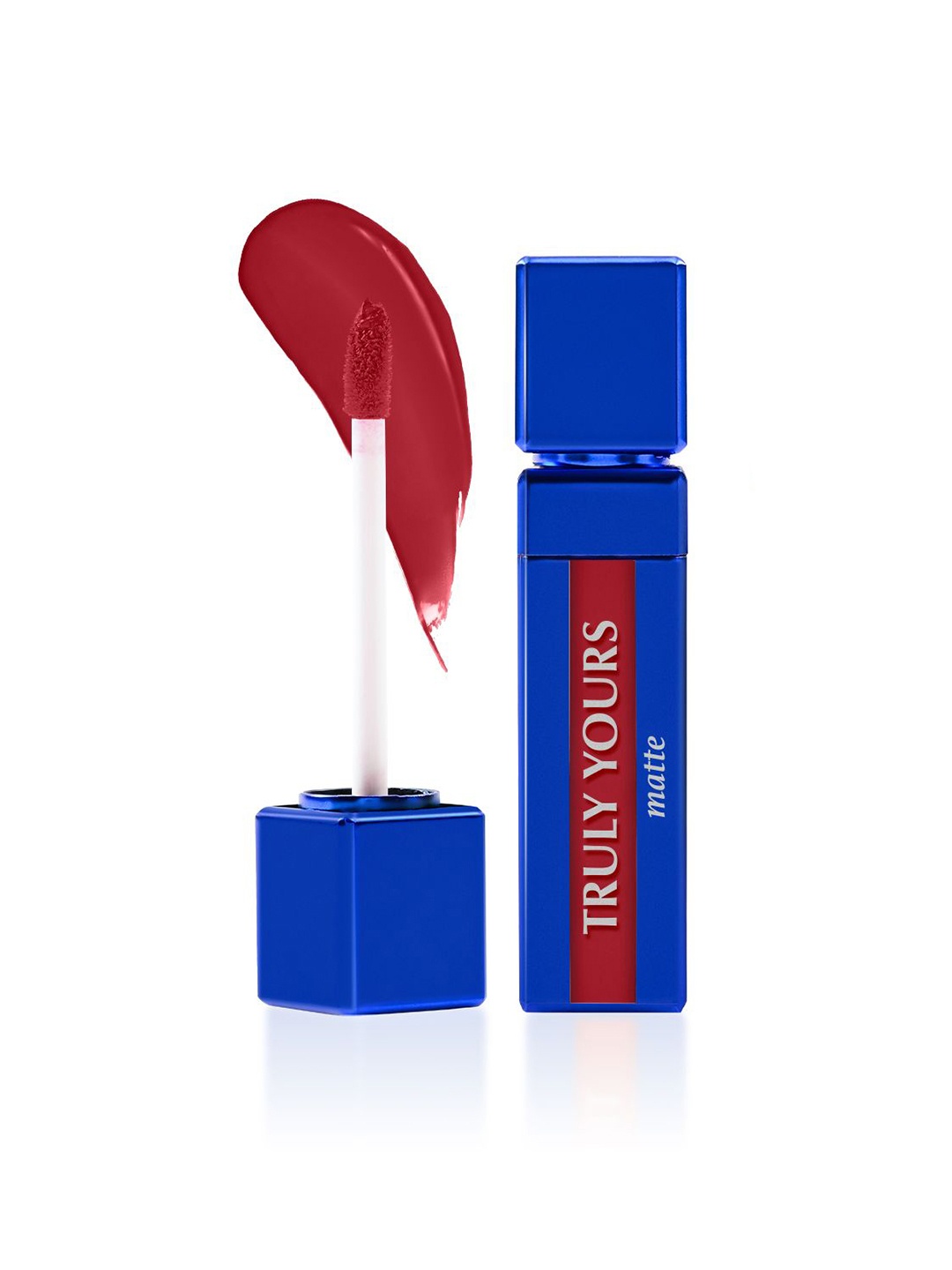 

Prishe Beauty Truly Yours Matte Liquid Lipstick- 8 ml- Thwisha, Red