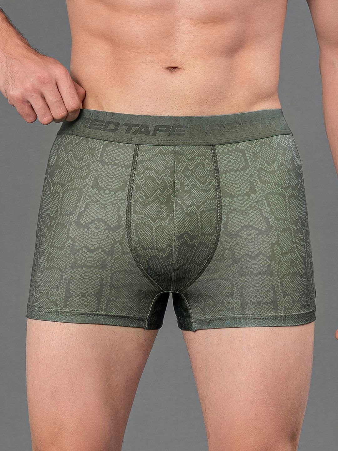 

Red Tape Printed Elasticated Trunk RUT0041-Olive