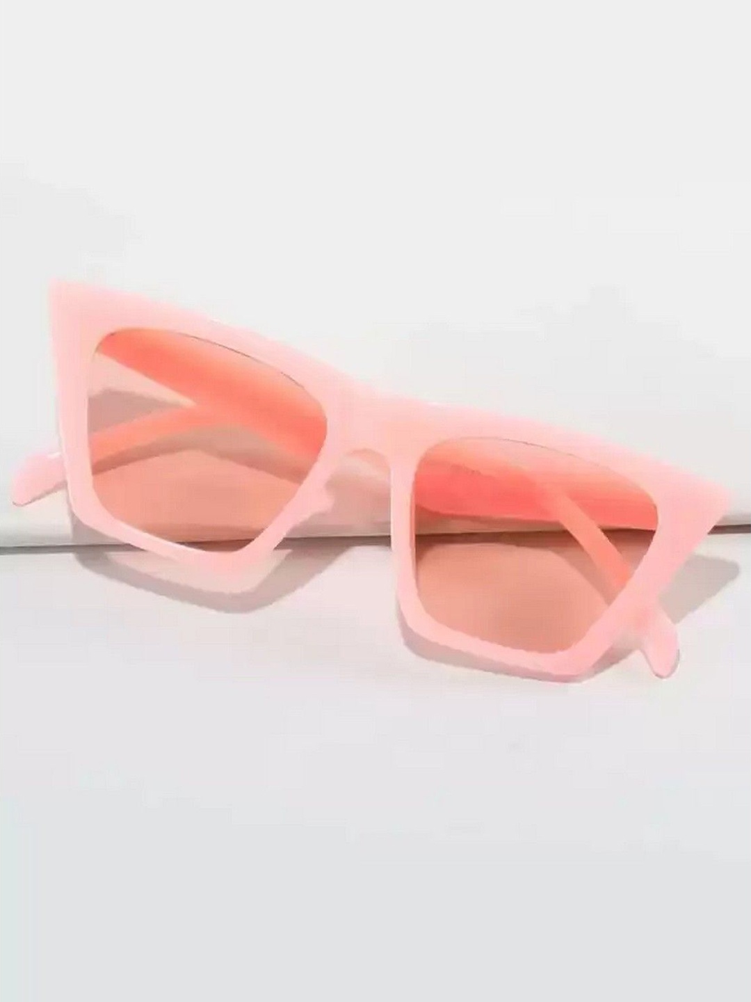 

Dervin Women Square Sunglasses with UV Protected Lens DRVN590, Peach