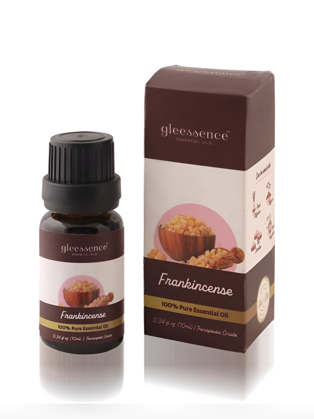 

gleessence Frankincense Essential Oil 10ml, Brown