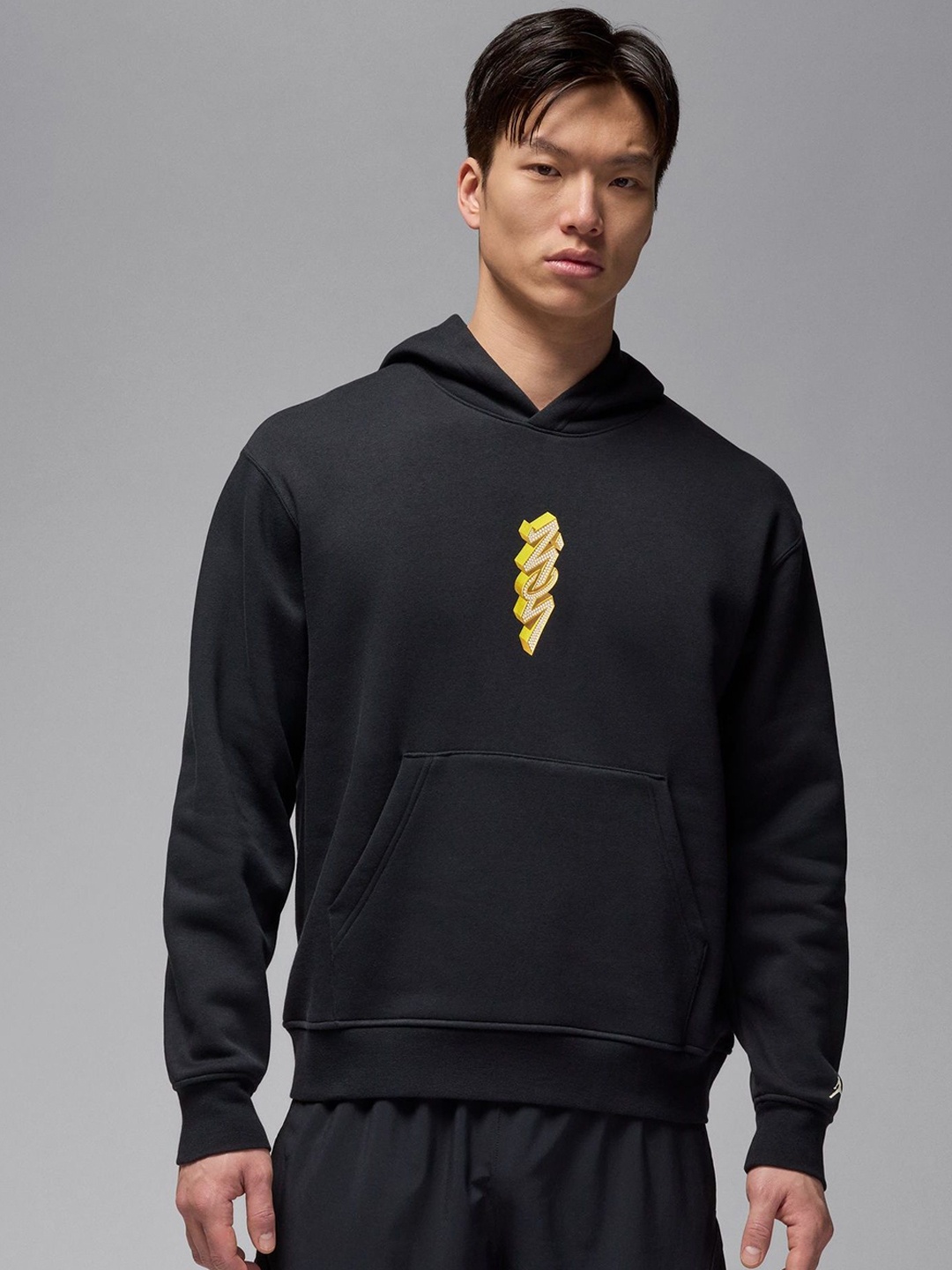 

Nike Printed Hooded Sweatshirt, Black