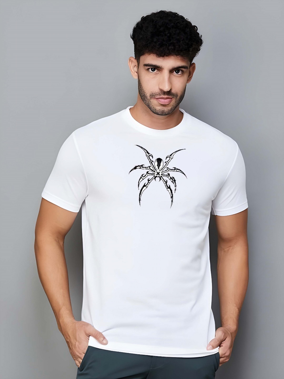 

Moda Rapido Men T-shirt, White