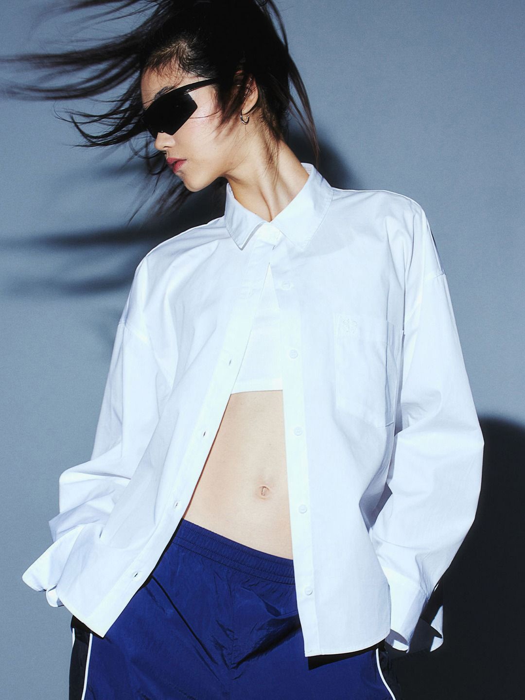 

WHY SO FAB Women Classic Opaque Casual Shirt, White