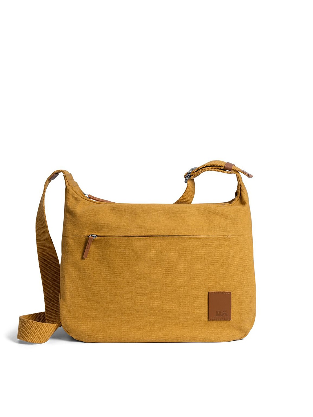 

DailyObjects Structured Shoulder Bag, Mustard