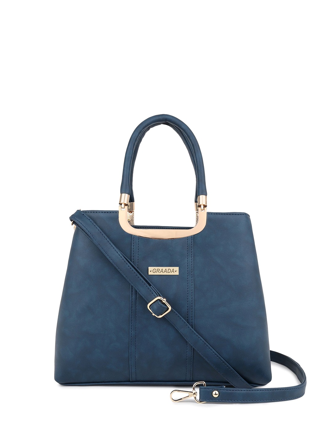 

GRAADA Structured Satchel, Blue