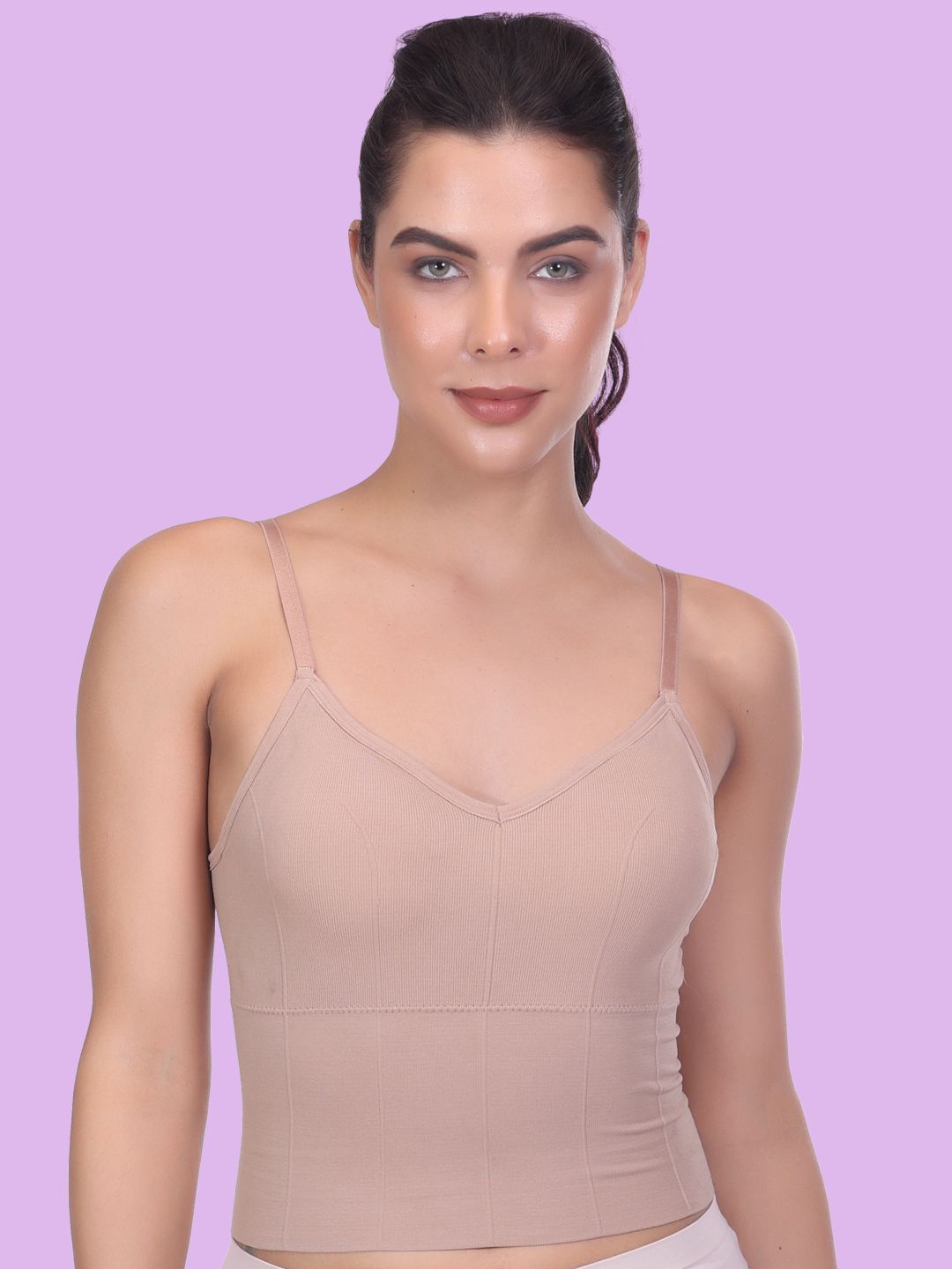

Amour Secret Lightly Padded Sports Camisoles, Brown