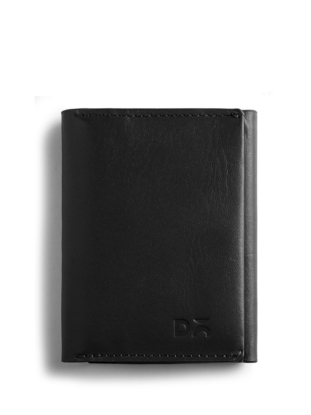 

DailyObjects Unisex PU Two Fold Wallet, Black