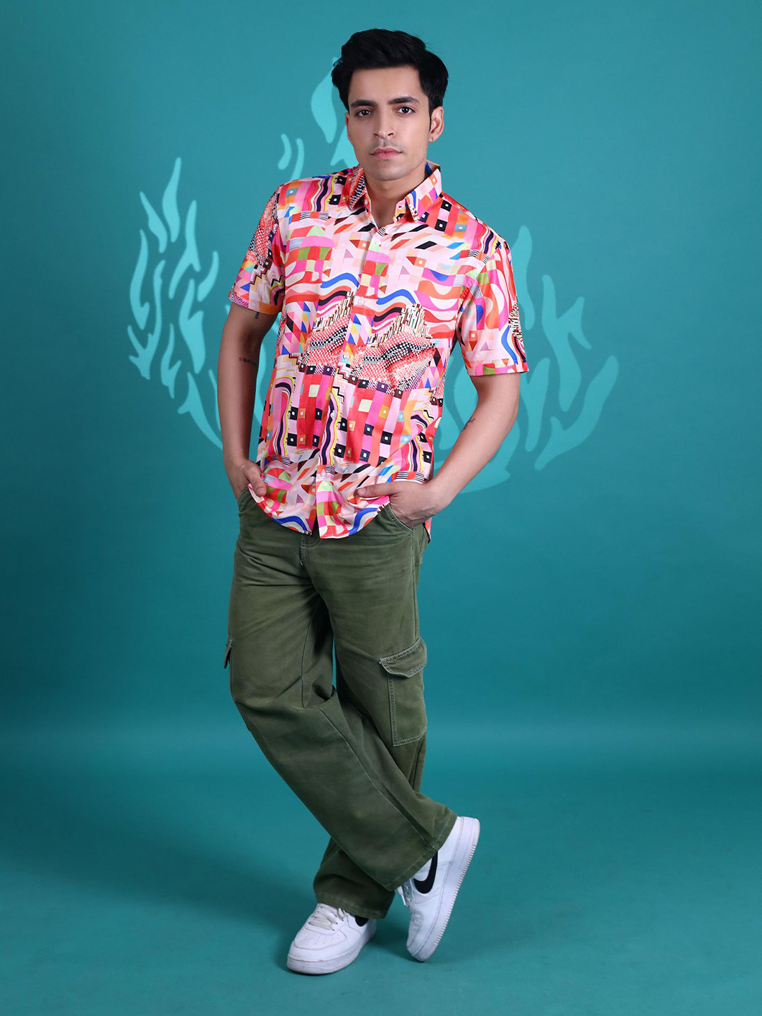 

Fesner Men Comfort Shirt, Multi