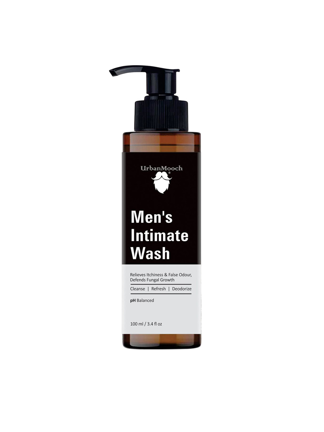 

UrbanMooch Men Intimate Wash With Aloevera For Gentle Cleansing - 100 ml, Green