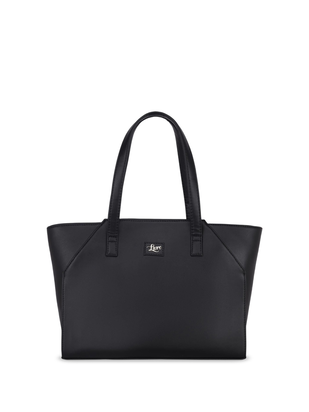 

LIVRO Floral Structured Tote Bag, Black