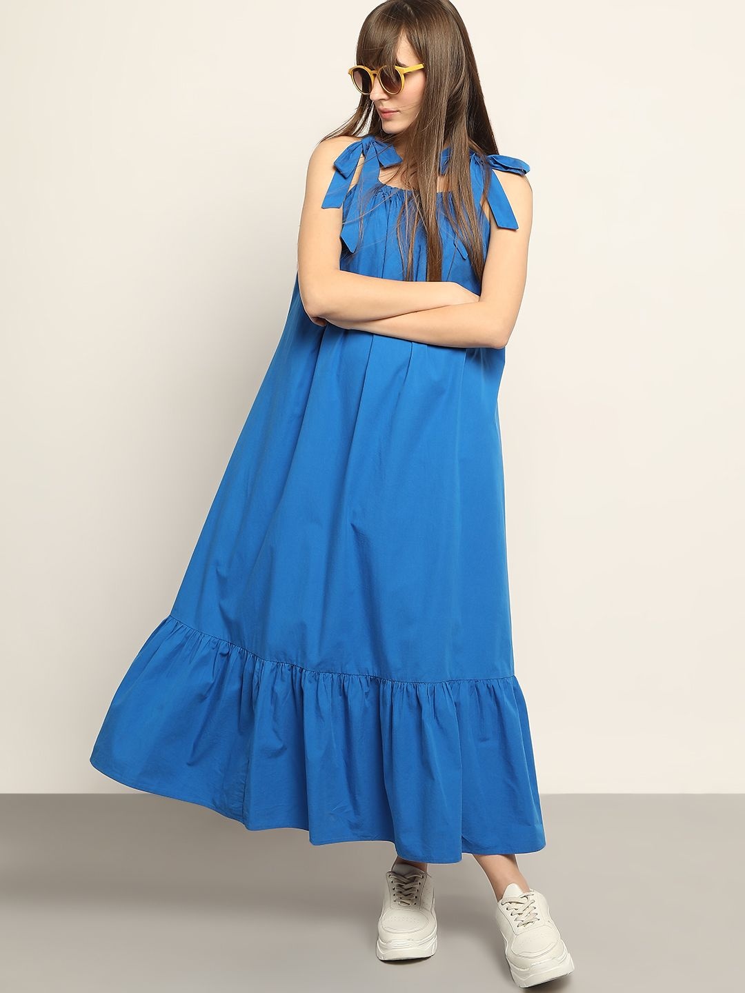 

Vero Moda A-Line Maxi Dress, Blue