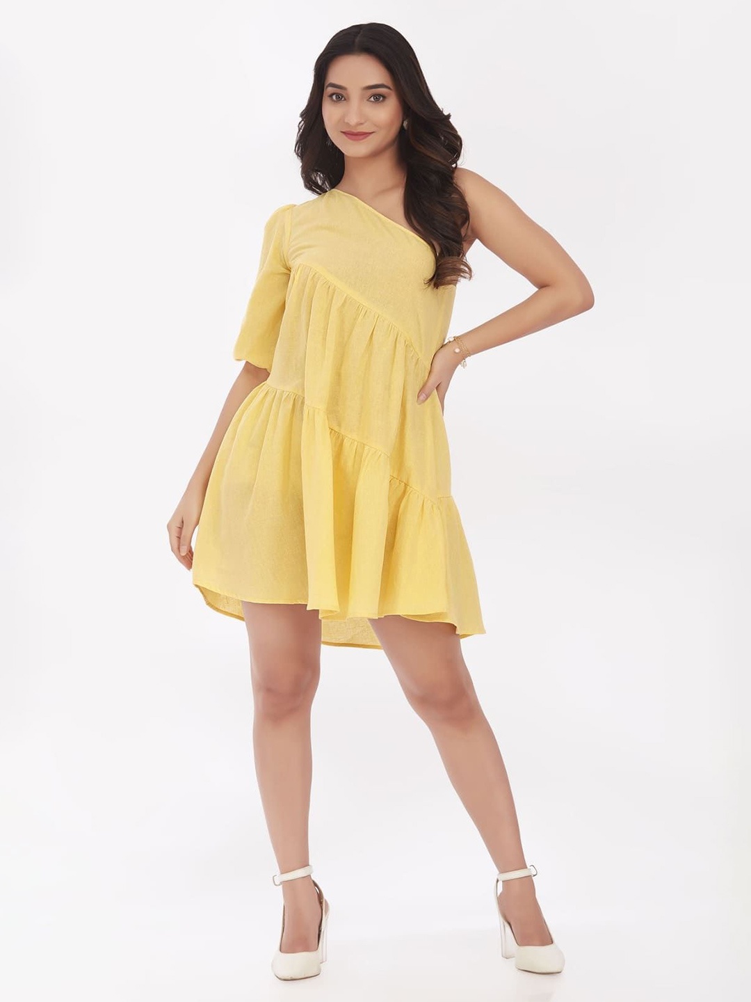 

KAIN A-Line Dress, Yellow