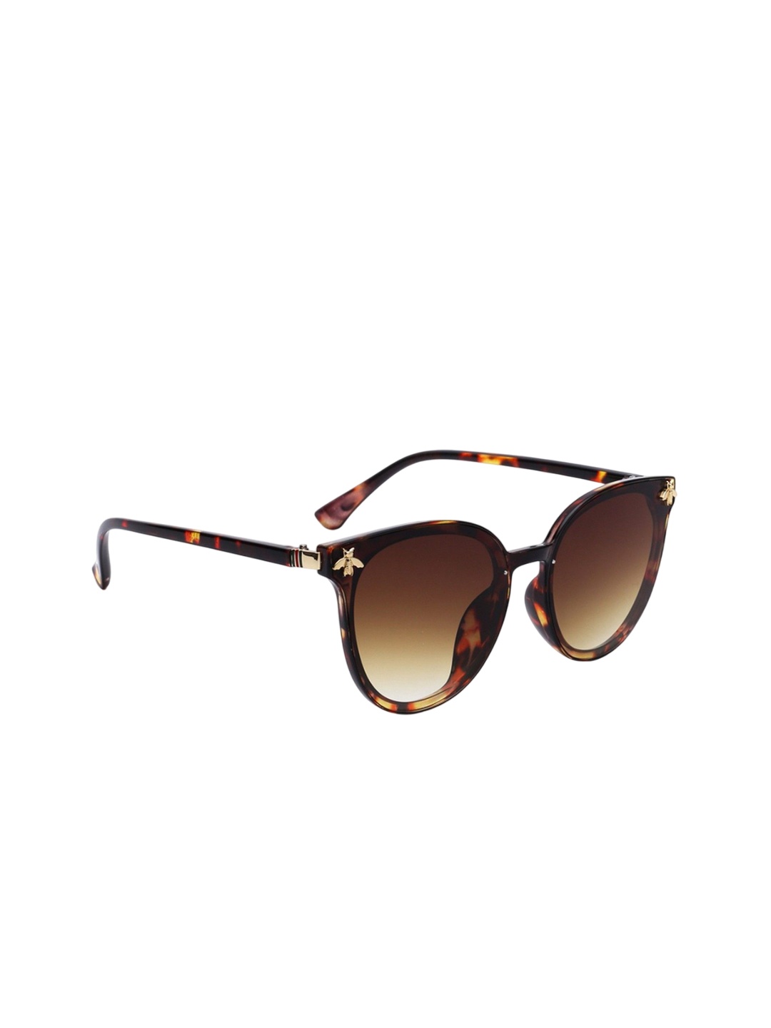 

Dervin Women Cateye Sunglasses with UV Protected Lens, Brown