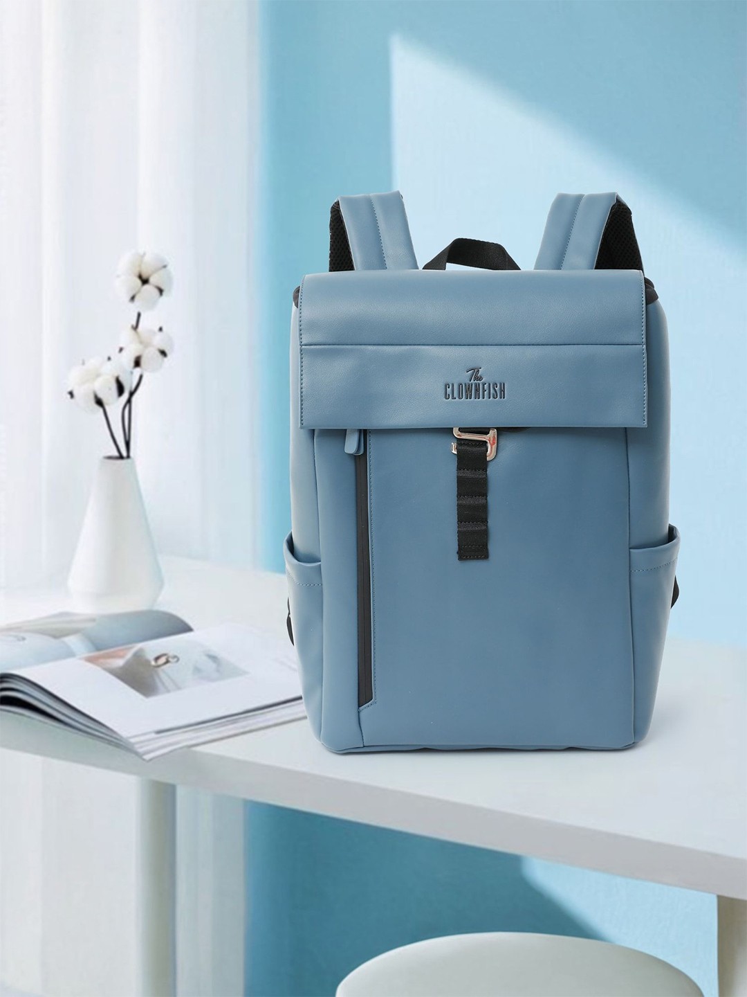 

THE CLOWNFISH Stormus Unisex Backpack, Blue