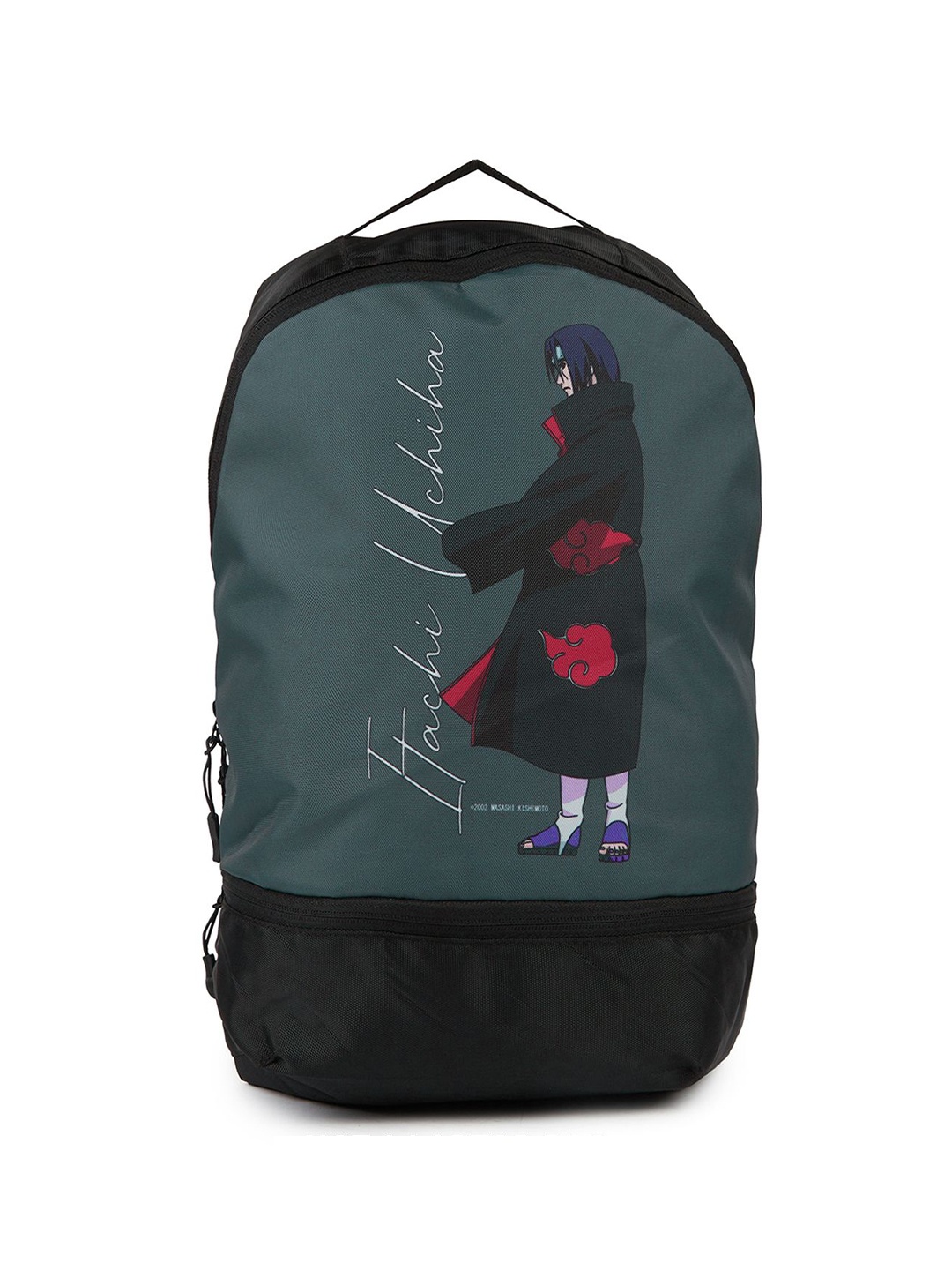 

Bewakoof Unisex Official Naruto Merchandise Itachi Printed Backpack, Black