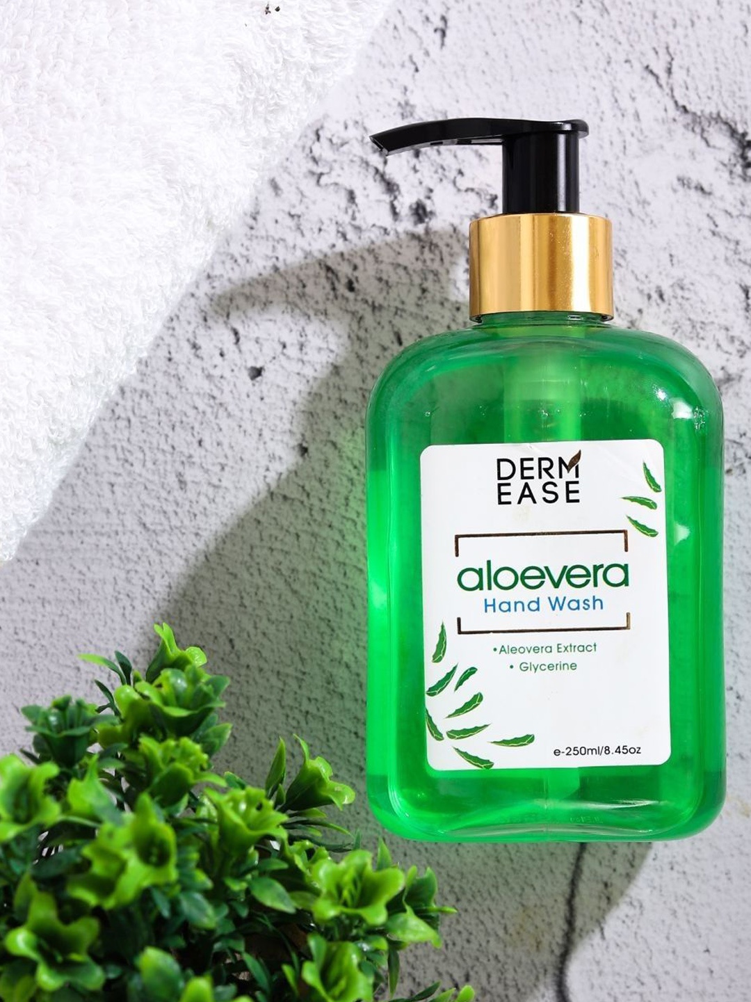 

DERMEASE Aloe Vera Hand Wash - 250 ml, Black